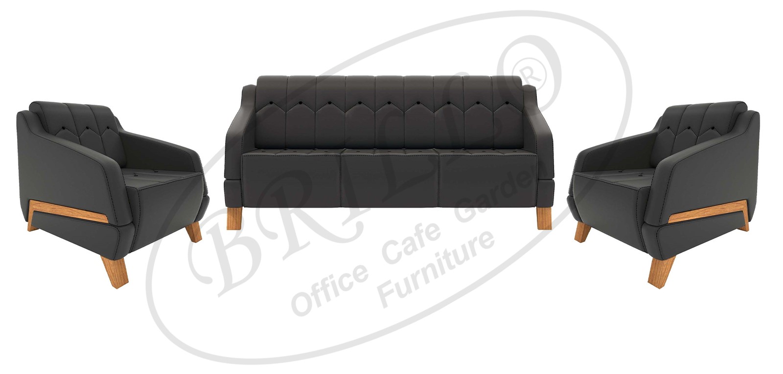 Crown Üçlü Oturma Grubu