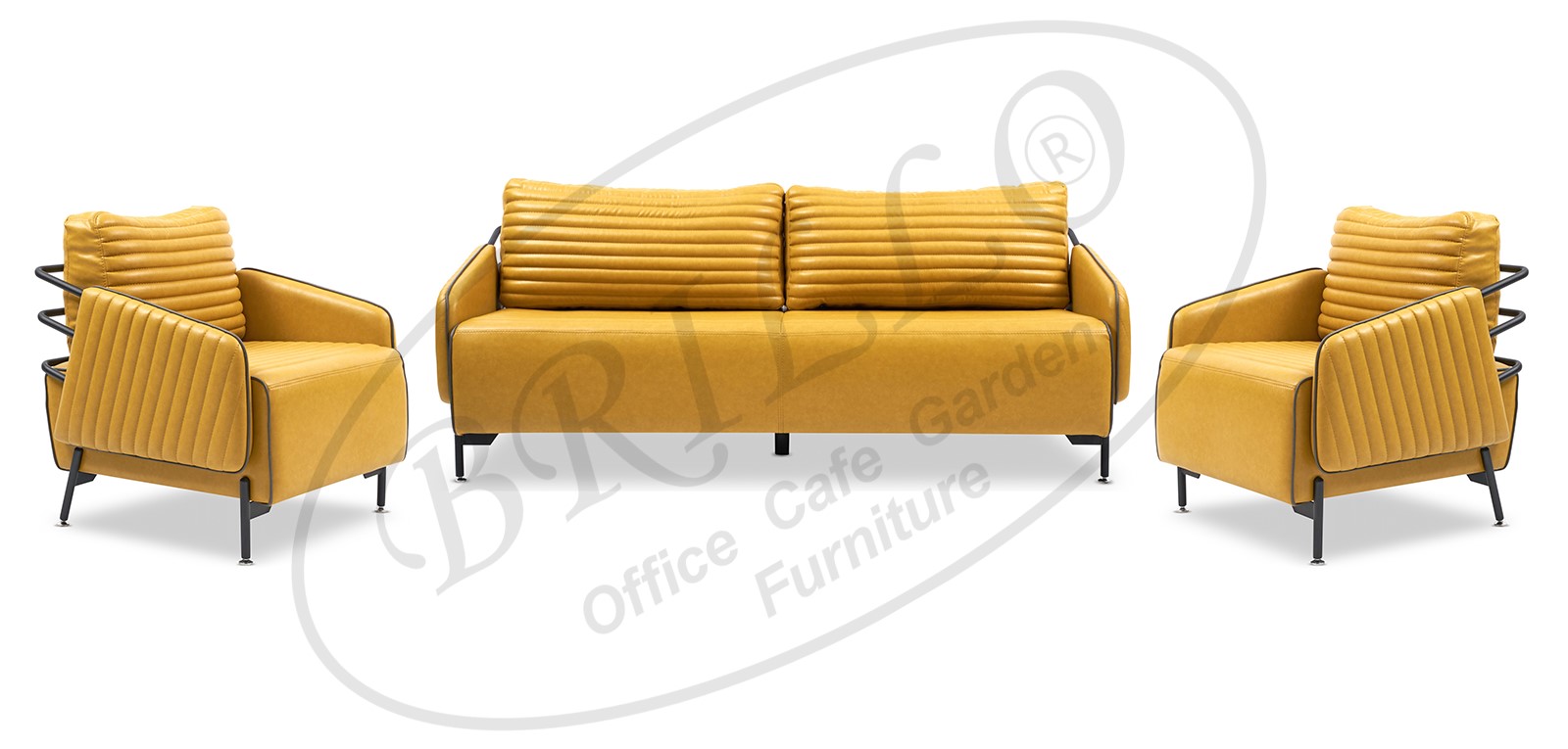 Silver Üçlü Oturma Grubu