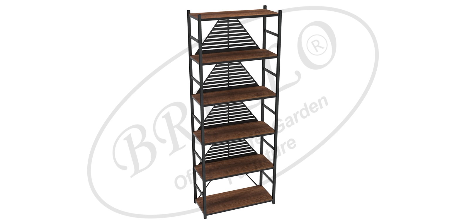 Toli 6'lı Raf (Piramit)