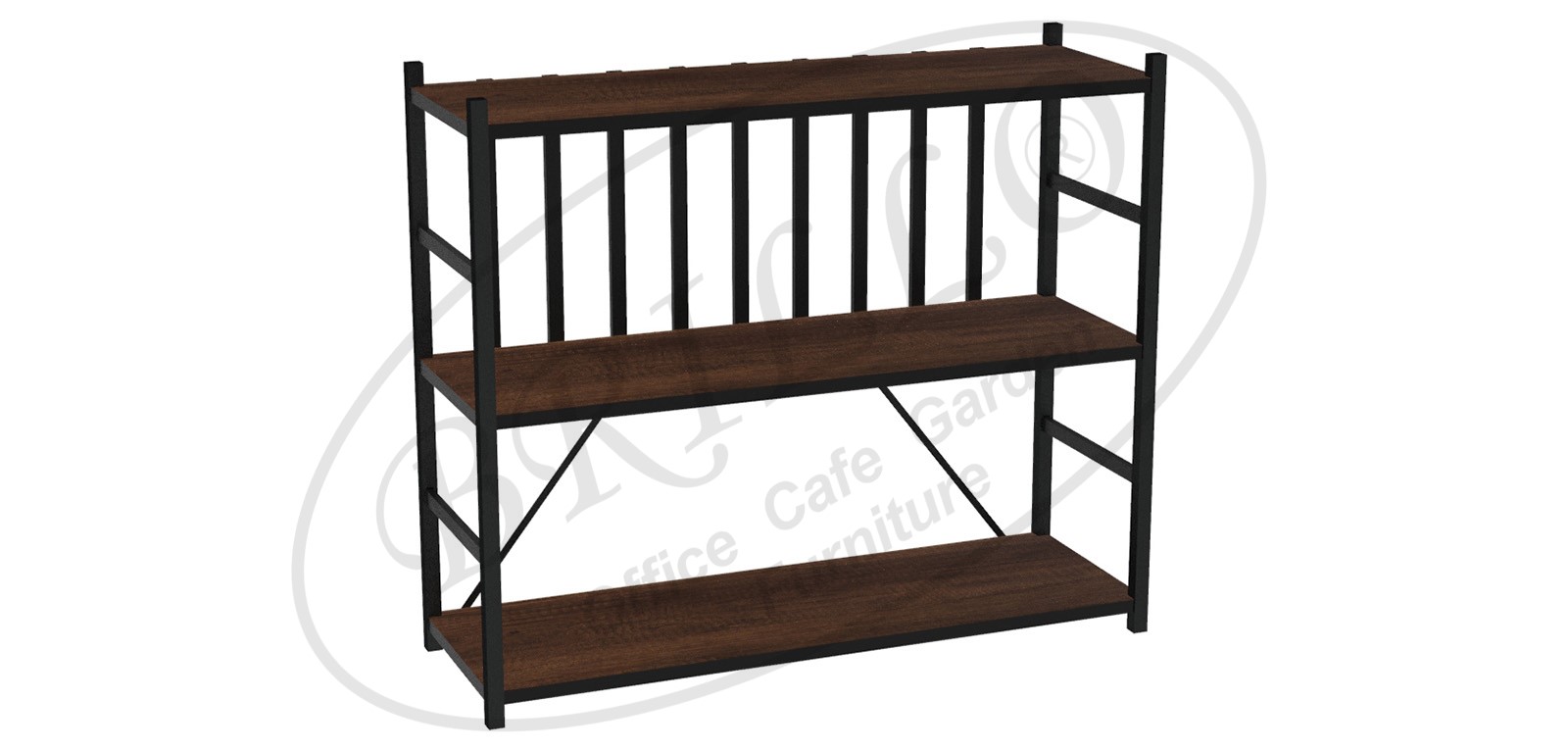 Toli 3'lü Raf 90 cm (Dikey)