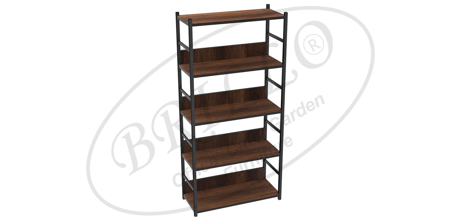 Toli 5'li Bazalı Raf 70 cm